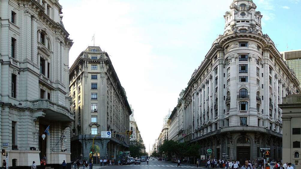 Triangular buildings in Buenos Aires