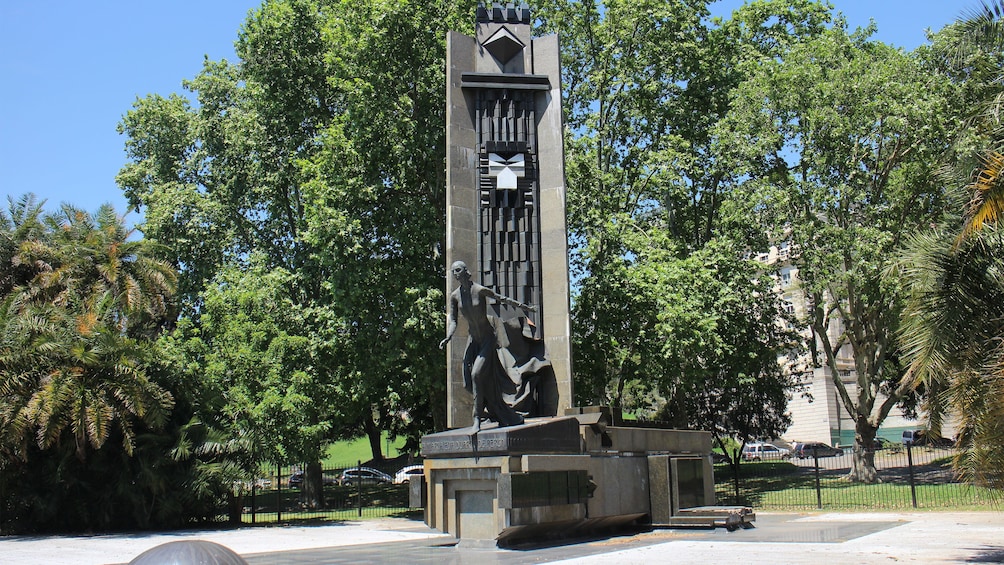 Evita public monument in Argentina