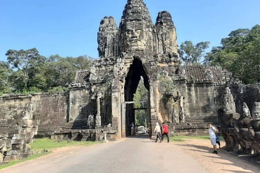 Puerta sur de Angkor Thom
