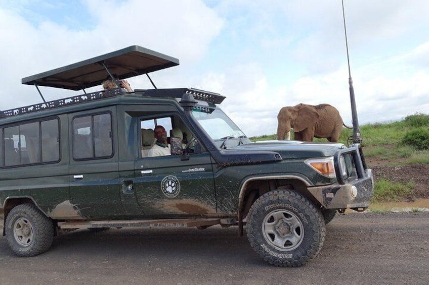 Tsavo East 1 Day Safari, Beach To Beach In 4wd Jeep