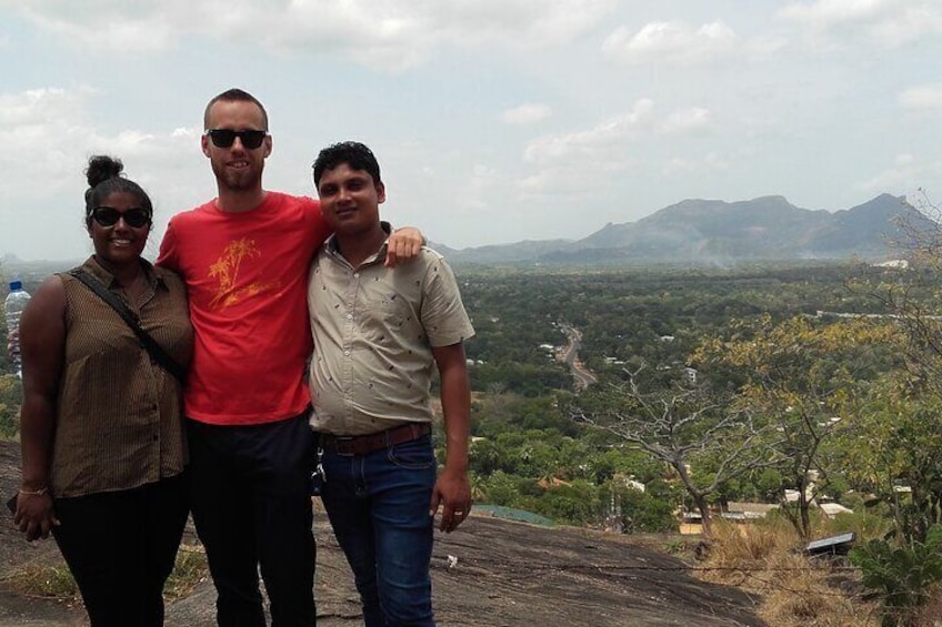 at the Rock Temple Dambulla