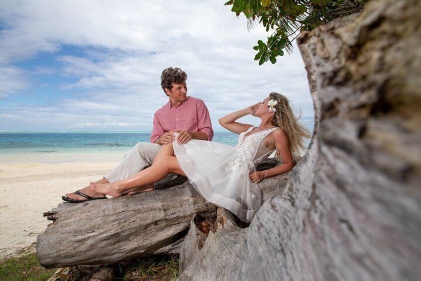 Matira Beach - Shooting in Bora Bora