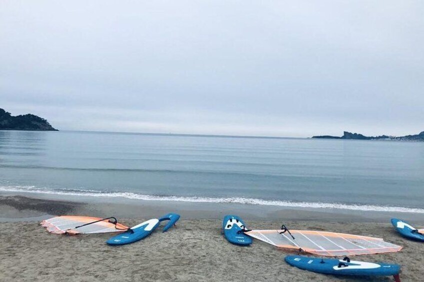 Dynamic Windsurfing Beginner Day2 Costa del Sol