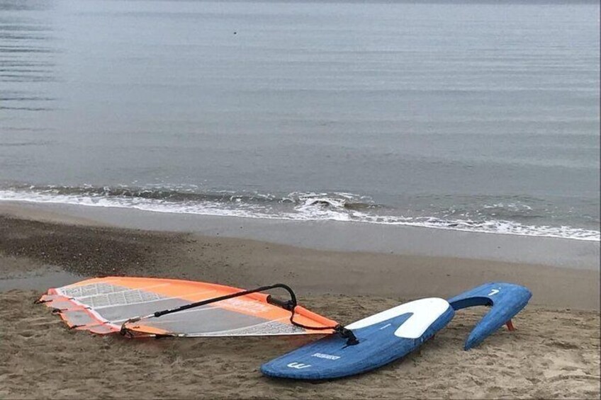 Dynamic Windsurfing Beginner Day1 Costa del Sol