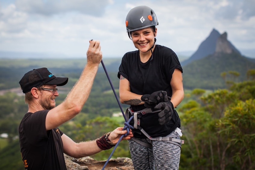 Show item 5 of 5. Glass House Mountains Abseiling Adventure