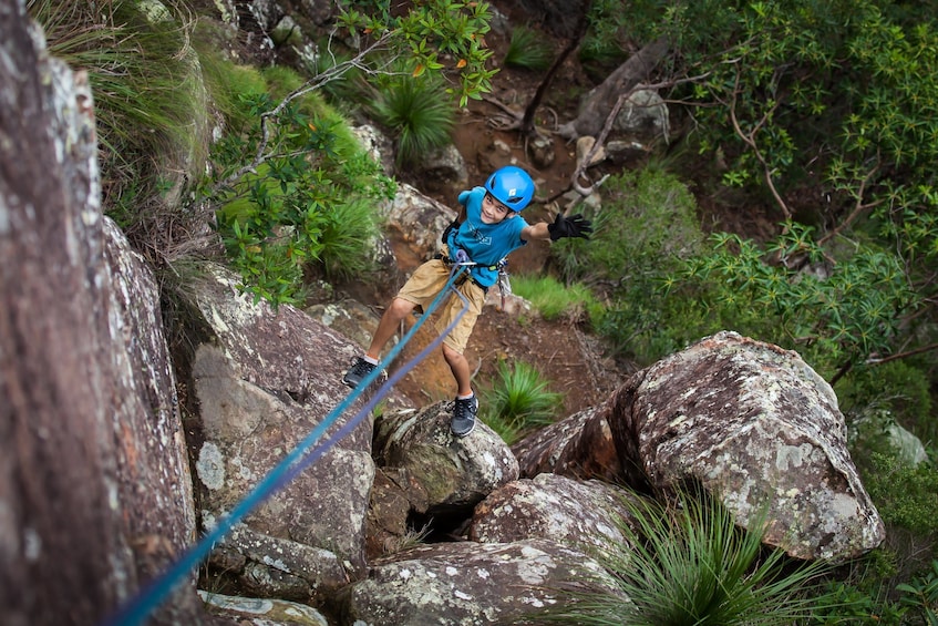 Show item 2 of 5. Glass House Mountains Abseiling Adventure