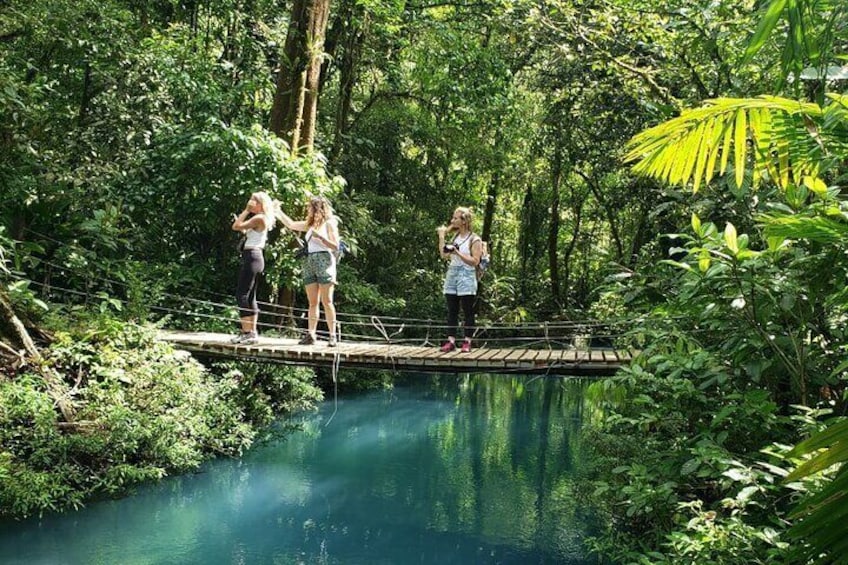 Rio Celeste Hike + Swimming Pool