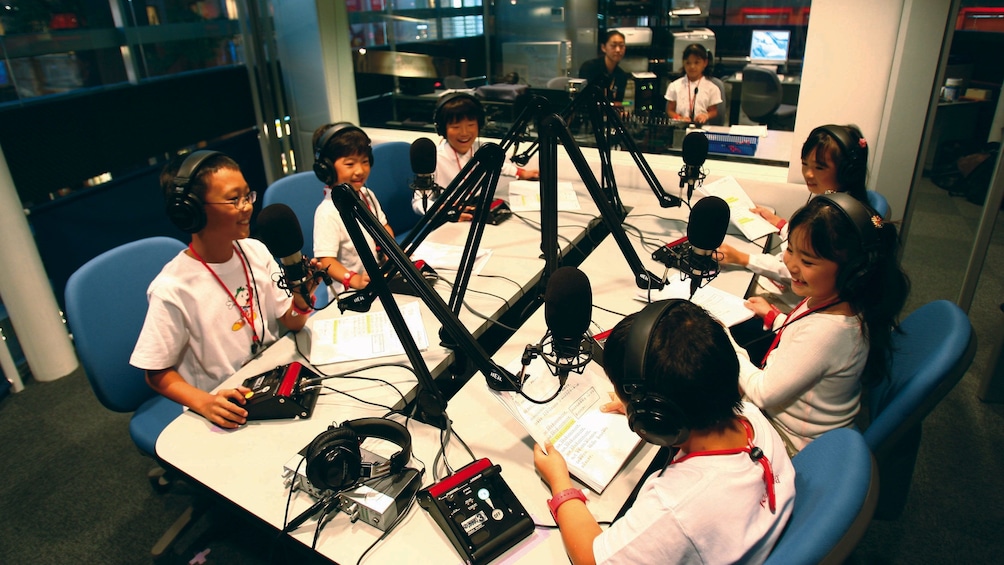 Kids gaining an educational entertainment experience at Kidzania in London