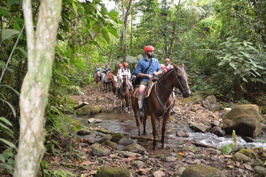 Horseback Riding to La Fortuna Waterfall