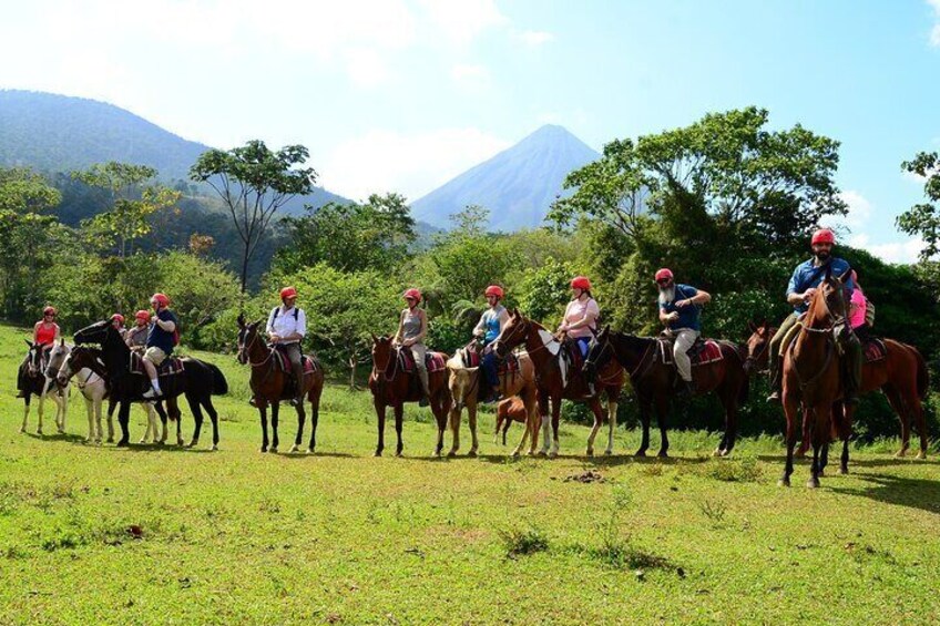 Horseback Riding to La Fortuna Waterfall