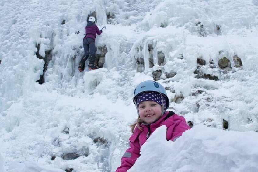 Kid’s Ice Climbing Adventure in Pyhä-Luosto, Finland