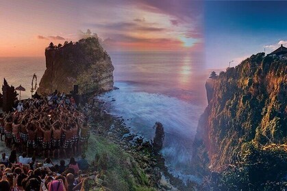 ️Uluwatu Tempel Zonsondergang & Kecak Vuurdanstour