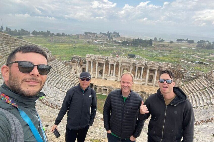 Participants at Hierapolis Theater