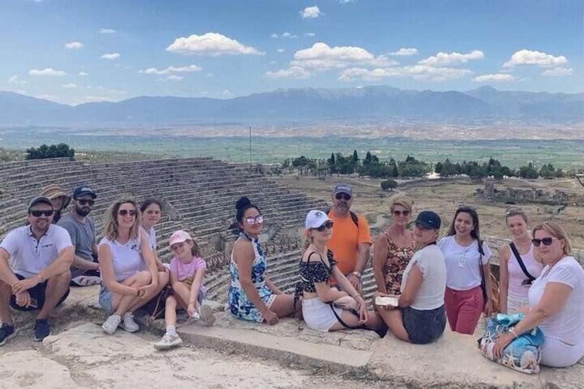 Participants at Hierapolis Theater