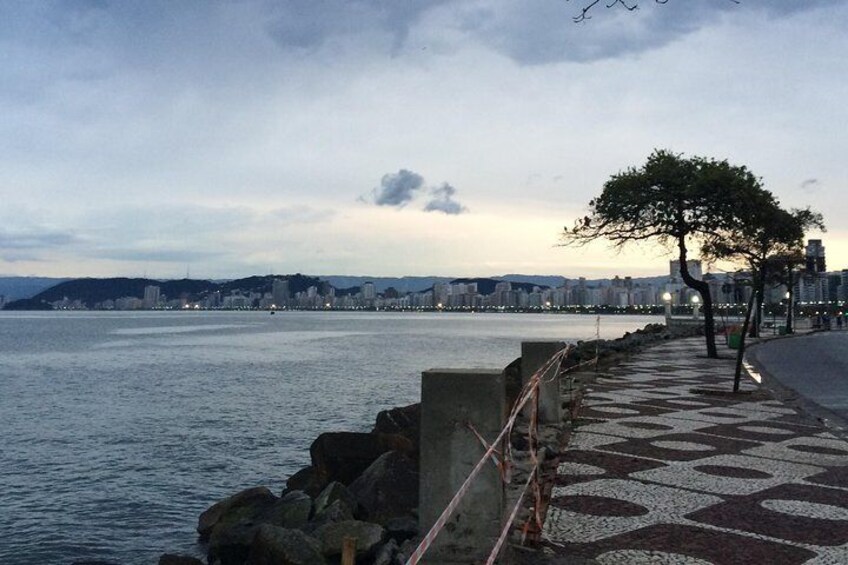 Santos - Walk the Largest Beach Garden in the World