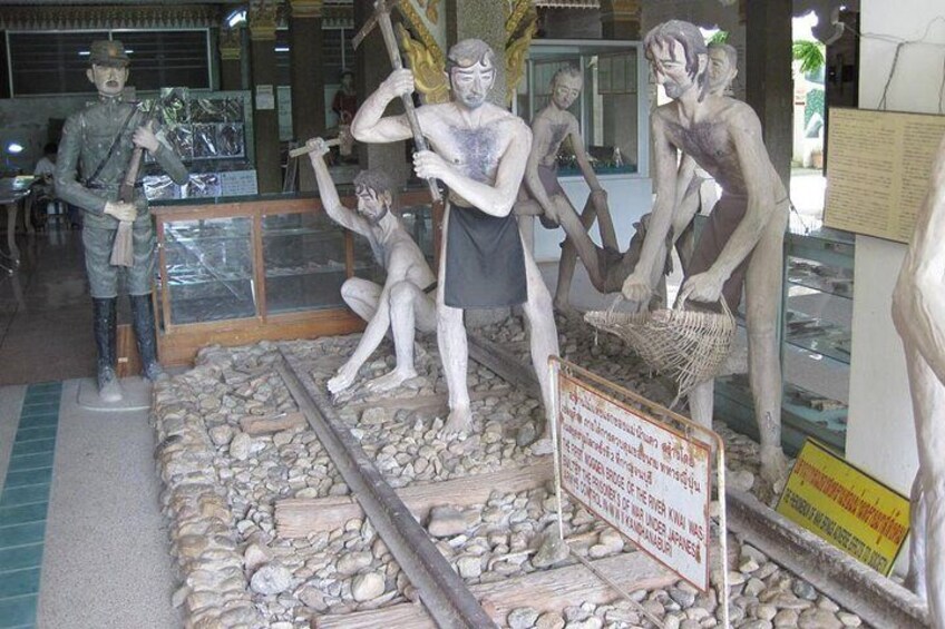 Kanchanaburi, River Kwai, War Museum, Train, PRIVATE lunch with ITA guide