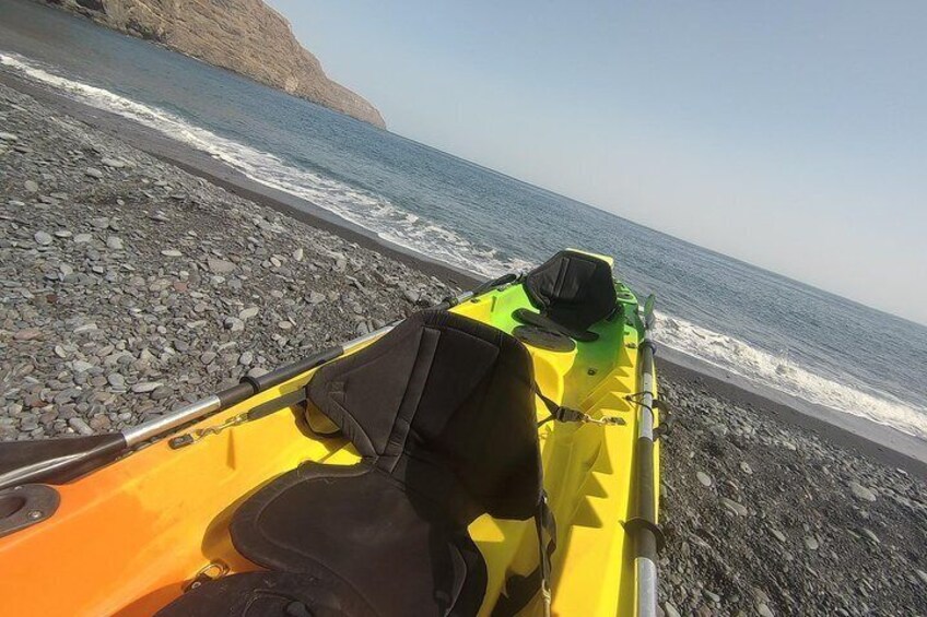 Kayaks for rent in Playa de Santiago