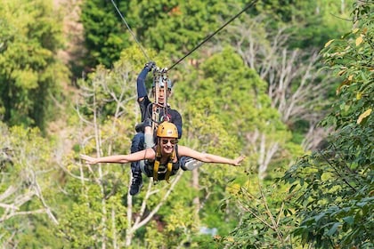 Zipline- und ATV-Big-Buddha-Kombiausflug