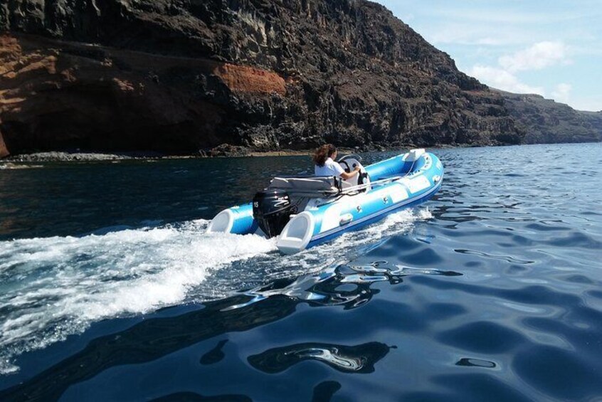  Inflatable boat without a license