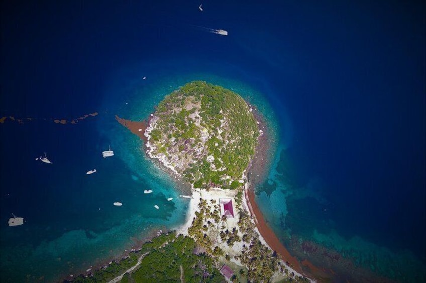 Flight over Guadeloupe in Autogire