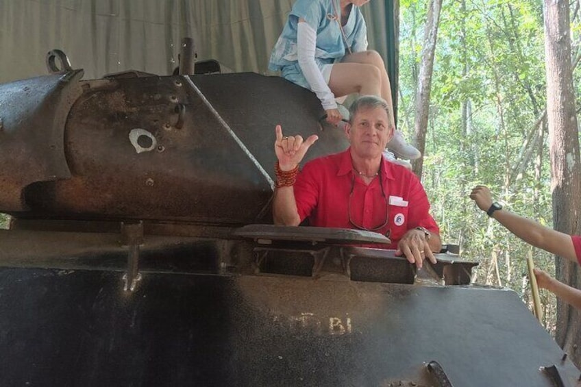  VIP tour Cu Chi Tunnels Half Day and Lunch Group 10 Pax 