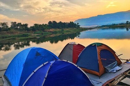 Camping in Floating Tents at Karjat