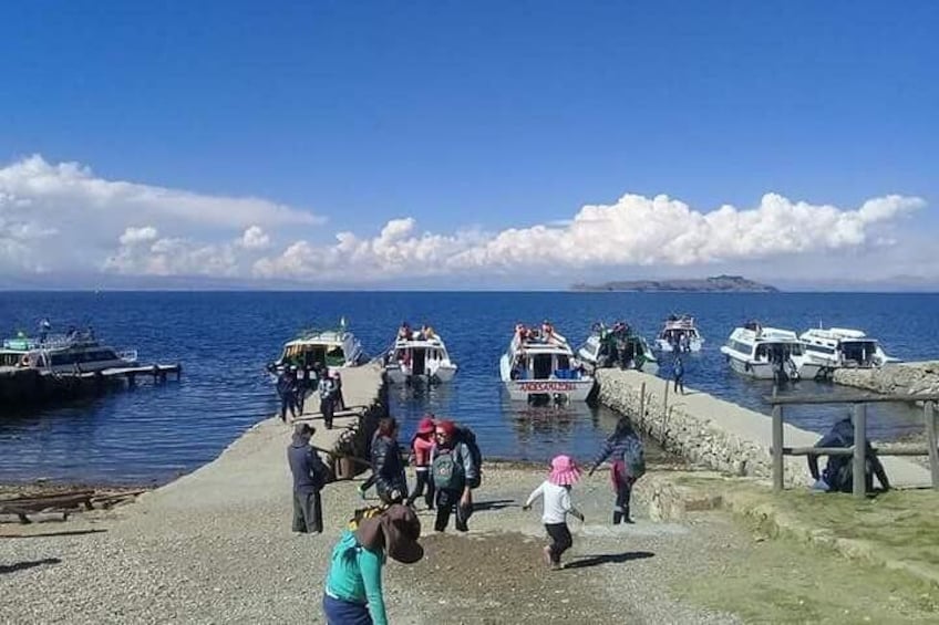 Catamaran Cruise, Titicaca Lake