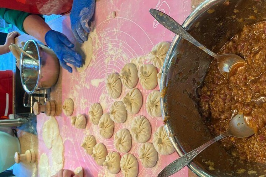 Nana's Kitchen - traditional Georgian cooking class at real Georgian family home