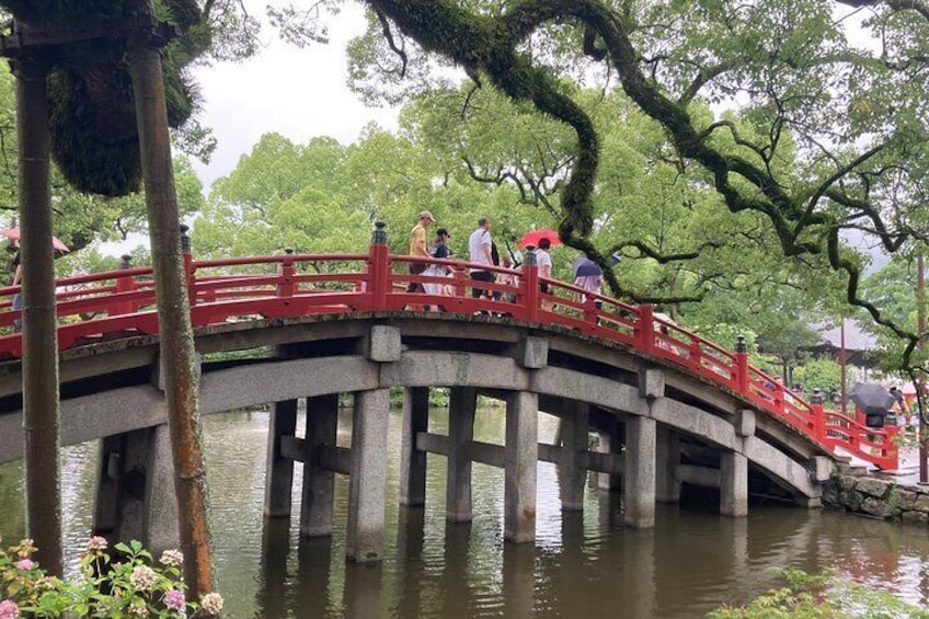 Daizafu Tenmangu Shrine is indeed a special cultural experience.