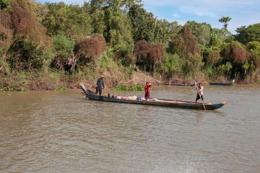 Kompong pluk floating village