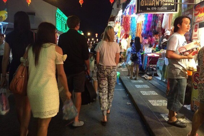 Phuket Night Street Food Walking Tour