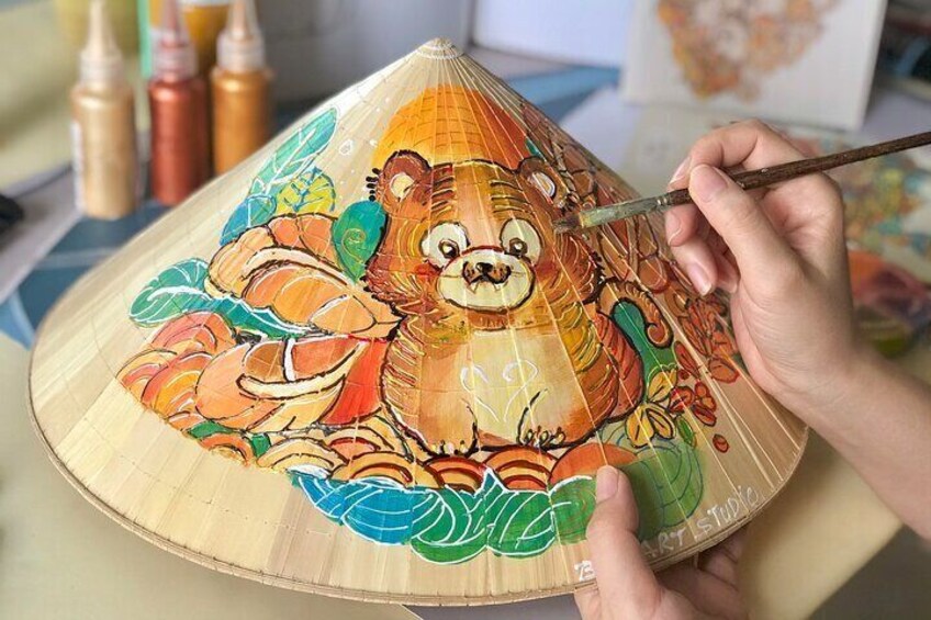 Paint & Personalize a Vietnamese Non La with B/S Art Studio topic