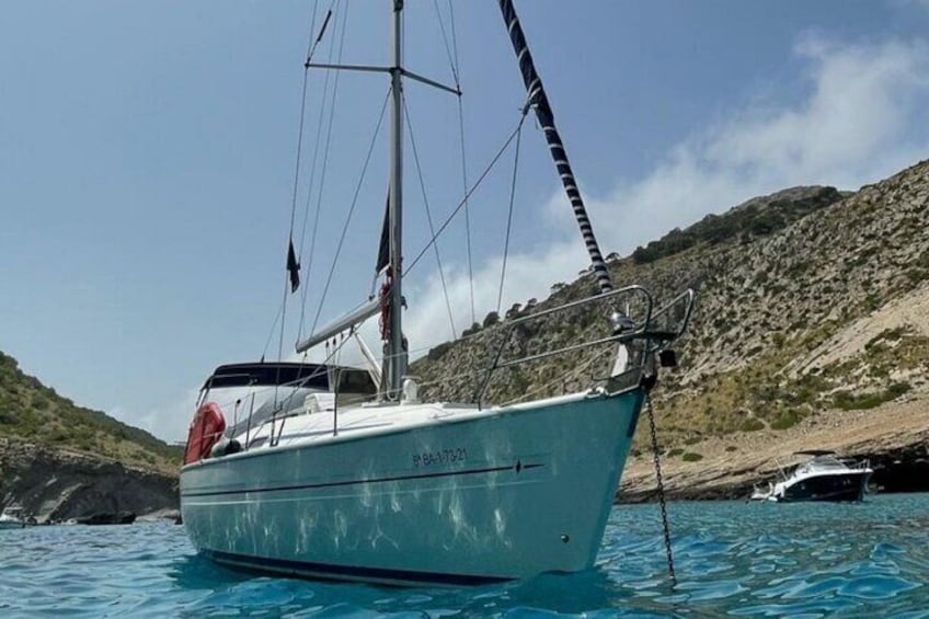 Sailing in Sitges