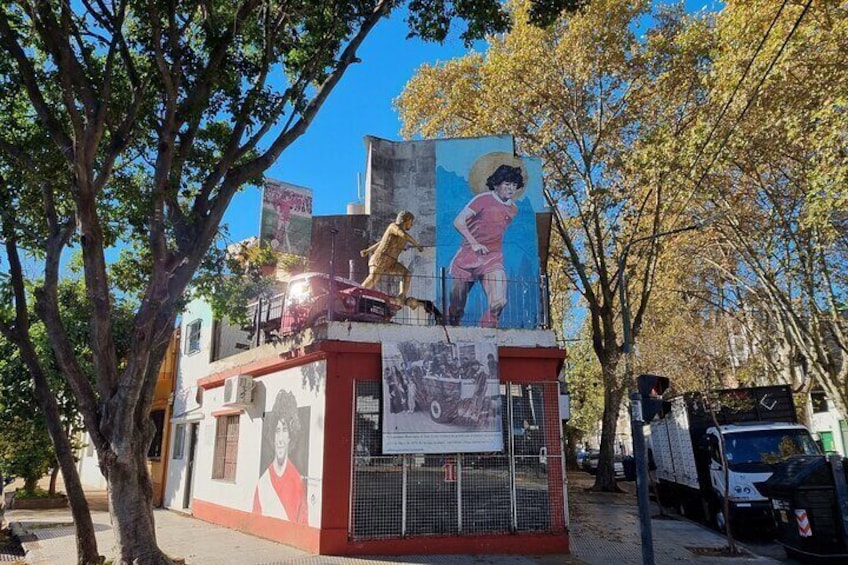 Visit to the Diego Maradona House Museum in Buenos Aires