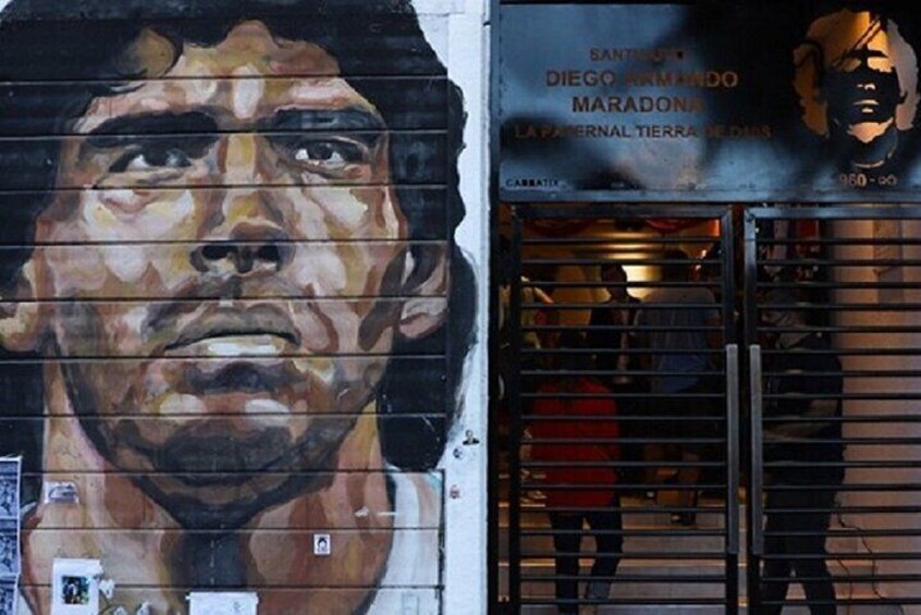 Visit to the Diego Maradona House Museum in Buenos Aires