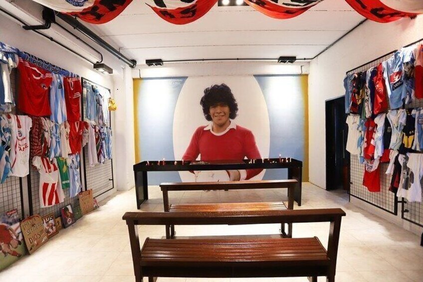 Visit to the Diego Maradona House Museum in Buenos Aires