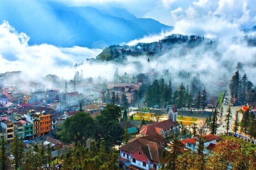 Fansipan Summit - Rooftop of Indochina 2 days 1 night Tour by Bus