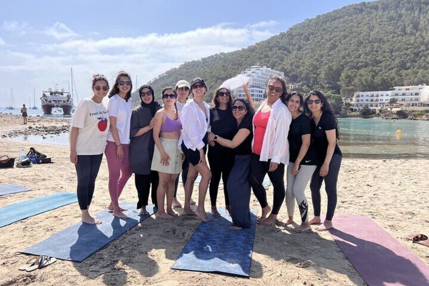 Beach Yoga San Antonio Ibiza