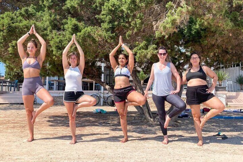 Beach Yoga San Antonio Ibiza