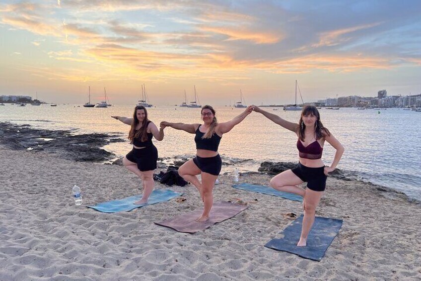 Beach Yoga San Antonio Ibiza