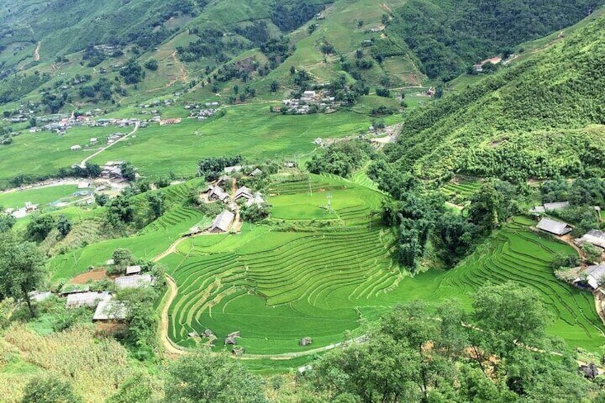 Sapa Private Car Tour - 1 Day Enjoy the Rice Terraced Fields