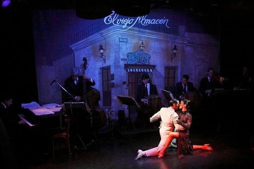 Tango Show in El Viejo Almacén with optional dinner in Buenos Aires