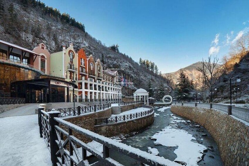 Bakuriani ski resort and the legendary Borjomi (Group Tour)