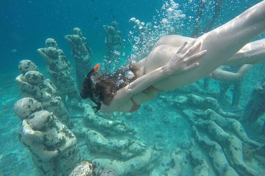 Snorkeling (Depart Gili T),Gili Trawangan, Gili Meno,