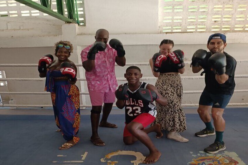 Boxing class