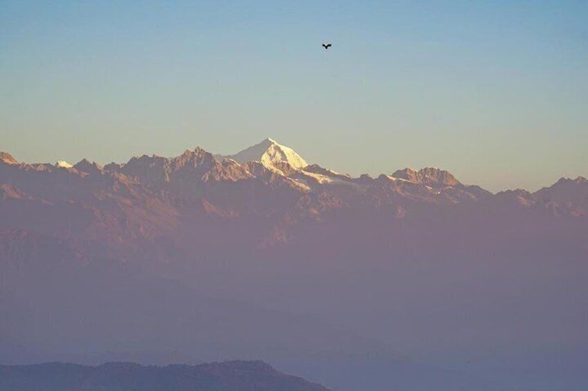 Langtang Range seen from Nagarkot