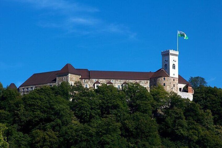 Ljubljana castle- a unique view of Ljubljana