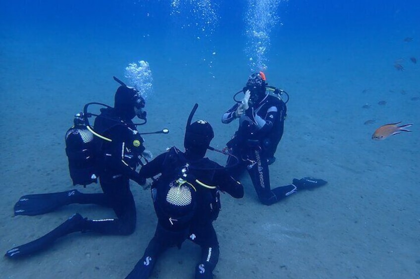 Confined Open Water Training