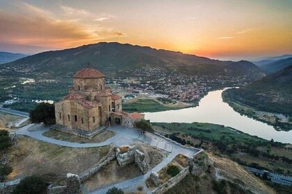 Mtskheta - Jvari - Samtavro, the cradle of Georgian Christianity. (group to...