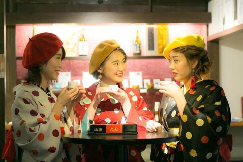 Kanazawa kimono walking plan